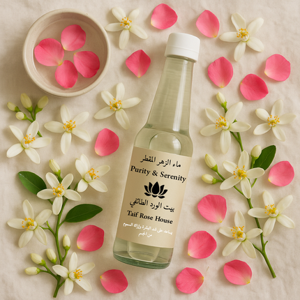 Distilled orange blossom water