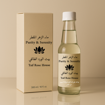 Distilled orange blossom water